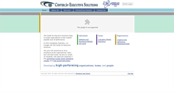 Desktop Screenshot of centerexecsolutions.org